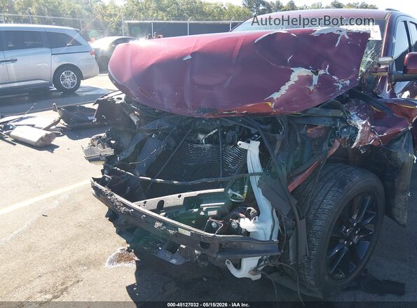 1C4RJEAGXJC480917 2018 JEEP GRAND CHEROKEE Бордовый Вид спереди