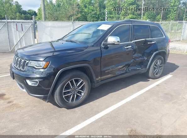 1C4RJEBG0KC630291 2019 JEEP GRAND CHEROKEE Black Vista tres cuartos delantera izquierda
