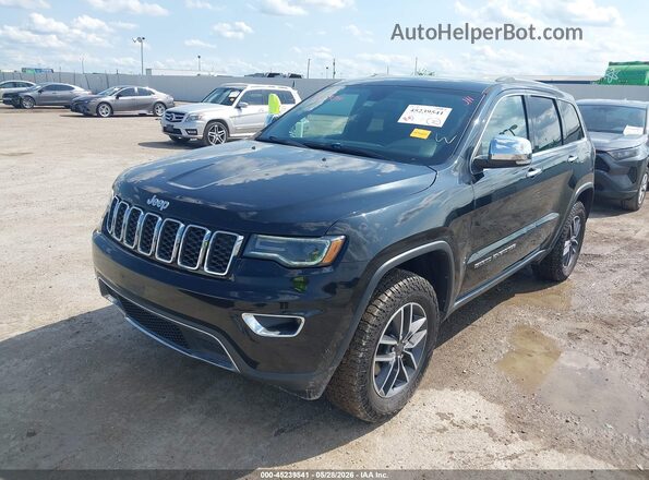 1C4RJEBG0KC680608 2019 JEEP GRAND CHEROKEE Черный Передняя левая четверть