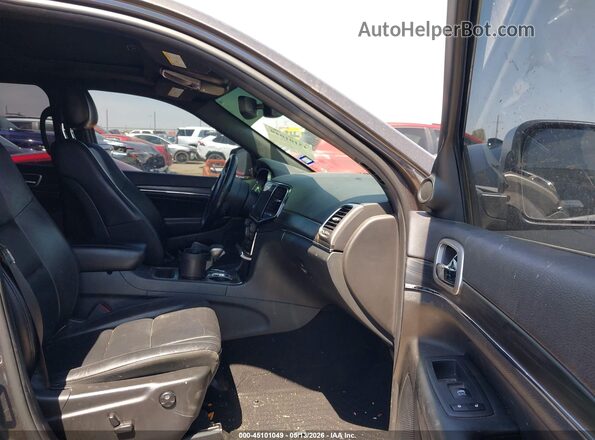 1C4RJEBG0KC690202 2019 JEEP GRAND CHEROKEE Gray Front interior view