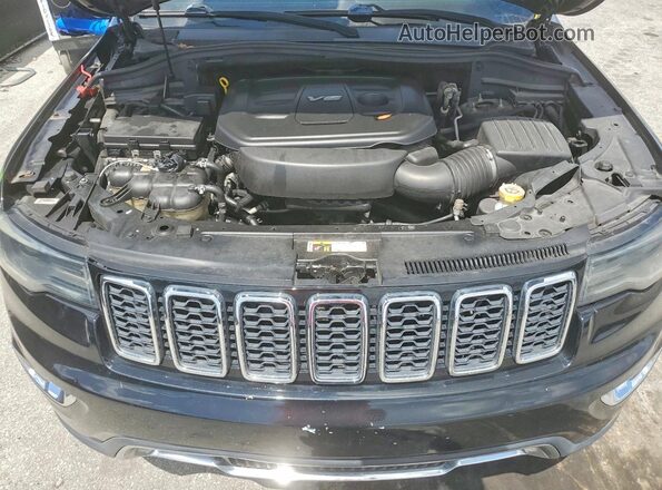 1C4RJEBG1HC829102 2017 JEEP GRAND Black Widok komory silnika