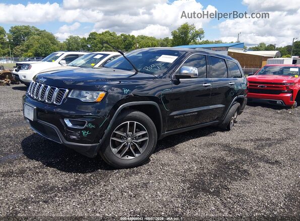 1C4RJEBG1JC514810 2018 JEEP GRAND CHEROKEE Черный Передняя левая четверть