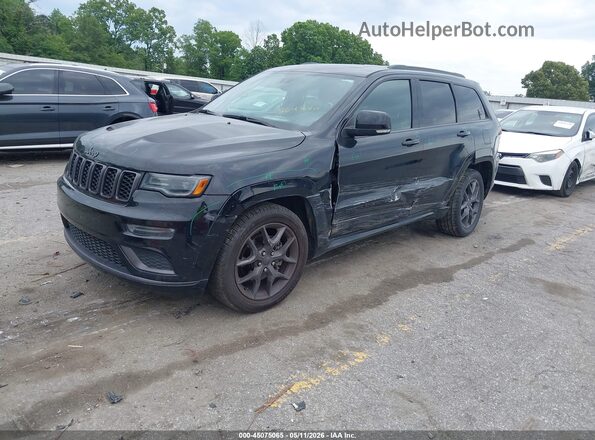 1C4RJEBG1LC364880 2020 JEEP GRAND CHEROKEE Black Առջևի ձախ երեք քառորդ տեսարան