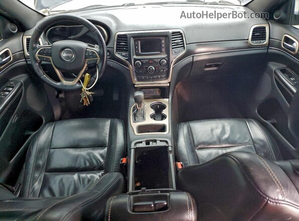 1C4RJEBG2GC396419 2016 JEEP GRAND Черный Вид панели приборов
