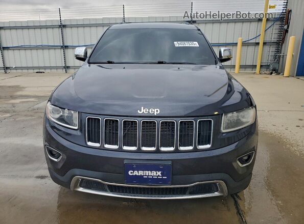 1C4RJEBG2GC396419 2016 JEEP GRAND Черный Вид спереди