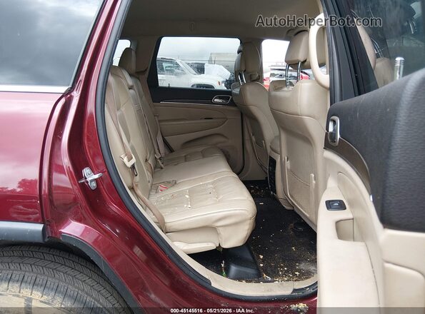 1C4RJEBG2HC868197 2017 JEEP GRAND CHEROKEE Maroon Widok naklejki z numerem VIN