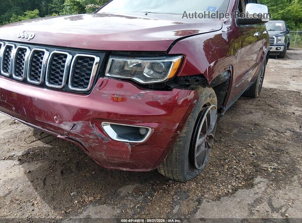 1C4RJEBG2HC868197 2017 JEEP GRAND CHEROKEE Maroon Widok z przodu