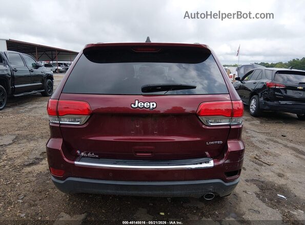 1C4RJEBG2HC868197 2017 JEEP GRAND CHEROKEE Maroon 
