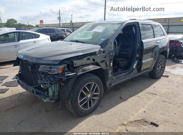1C4RJEBG2HC943271 2017 JEEP GRAND CHEROKEE Gray Vista tres cuartos delantera izquierda