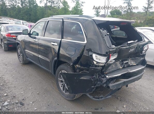 1C4RJEBG2LC265954 2020 JEEP GRAND CHEROKEE Black Tył lewy