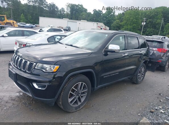 1C4RJEBG2LC265954 2020 JEEP GRAND CHEROKEE Black Widok wnętrza 360 stopni
