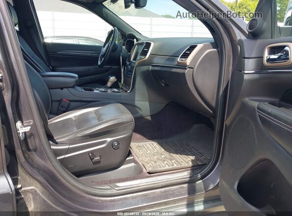 1C4RJEBG3GC313984 2016 JEEP GRAND CHEROKEE Серый Вид салона спереди