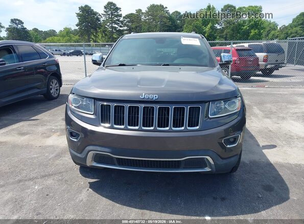 1C4RJEBG3GC313984 2016 JEEP GRAND CHEROKEE Серый Вид щитка приборов