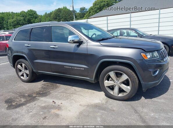 1C4RJEBG3GC313984 2016 JEEP GRAND CHEROKEE Серый Вид задней части салона