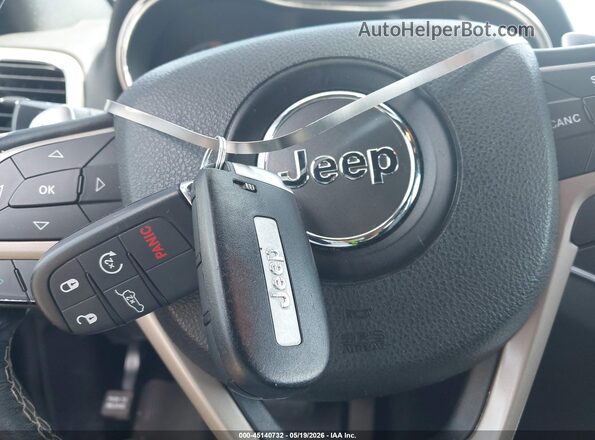 1C4RJEBG3GC313984 2016 JEEP GRAND CHEROKEE Серый Вид панели приборов