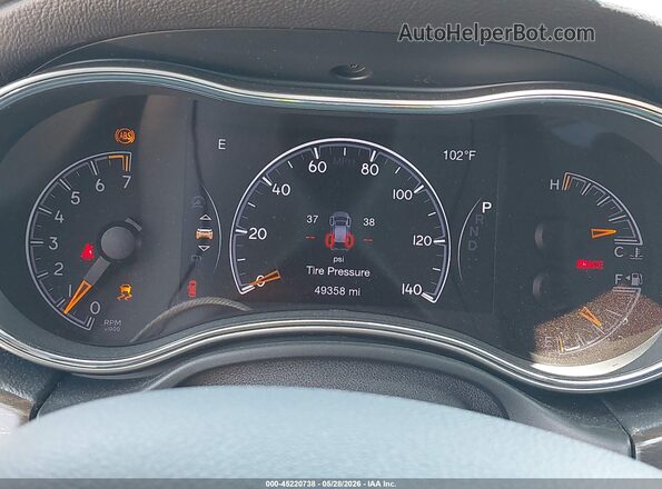 1C4RJEBG4GC314707 2016 JEEP GRAND CHEROKEE Burgundy უკანა სავარძლების ხედი