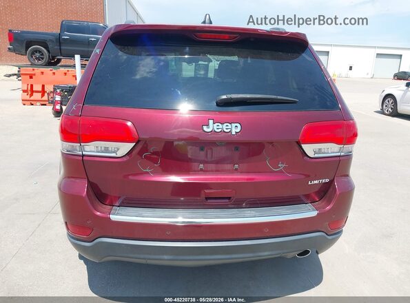 1C4RJEBG4GC314707 2016 JEEP GRAND CHEROKEE Burgundy 