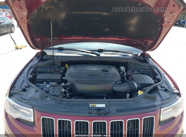 1C4RJEBG4GC314707 2016 JEEP GRAND CHEROKEE Burgundy უკანა ხედი