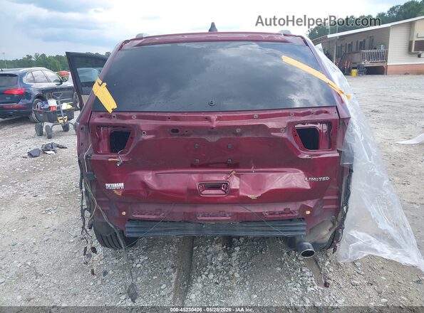 1C4RJEBG4KC737991 2019 JEEP GRAND CHEROKEE Burgundy Front view