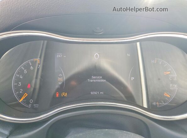 1C4RJEBG4LC448238 2020 JEEP GRAND White ხელსაწყოთა პანელის ხედი