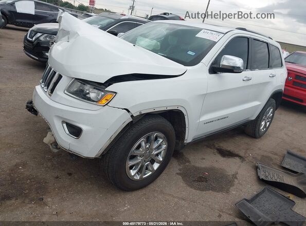 1C4RJEBG5GC346159 2016 JEEP GRAND CHEROKEE White Przód lewy