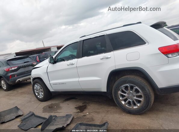 1C4RJEBG5GC346159 2016 JEEP GRAND CHEROKEE White Widok wnętrza 360 stopni