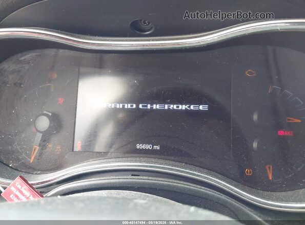 1C4RJEBG5LC306111 2020 JEEP GRAND CHEROKEE White უკანა სავარძლების ხედი