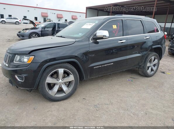 1C4RJEBG6GC306589 2016 JEEP GRAND CHEROKEE Black Przód lewy