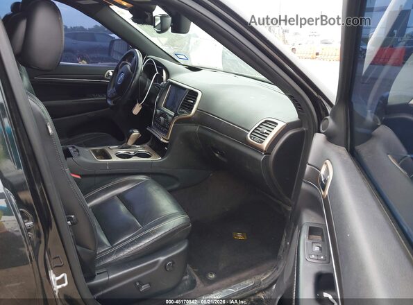 1C4RJEBG6GC306589 2016 JEEP GRAND CHEROKEE Black Widok wnętrza z przodu