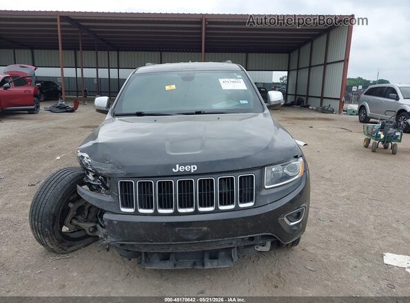 1C4RJEBG6GC306589 2016 JEEP GRAND CHEROKEE Black Widok zestawu wskaźników