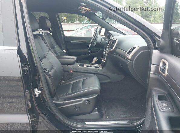 1C4RJEBG6HC827121 2017 JEEP GRAND CHEROKEE Black Front interior view