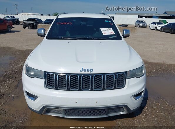 1C4RJEBG6JC153591 2018 JEEP GRAND CHEROKEE White Вид щитка приладів