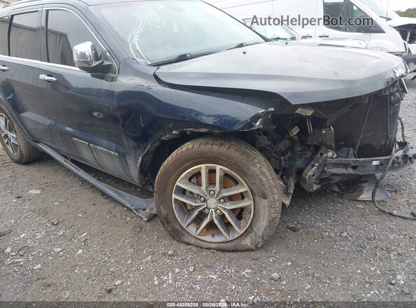 1C4RJEBG7HC804429 2017 JEEP GRAND CHEROKEE Dark Blue Вид спереди