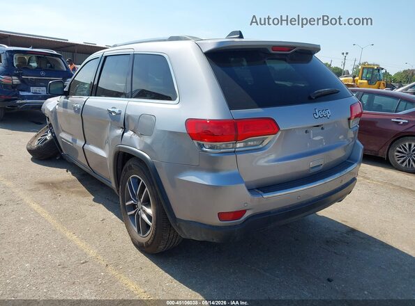 1C4RJEBG7JC265395 2018 JEEP GRAND CHEROKEE Silver Trasero izquierdo