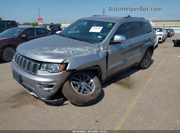 1C4RJEBG7JC265395 2018 JEEP GRAND CHEROKEE Silver Vista tres cuartos delantera izquierda