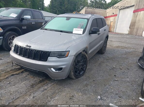 1C4RJEBG7KC580361 2019 JEEP GRAND CHEROKEE Gray Առջևի ձախ երեք քառորդ տեսարան