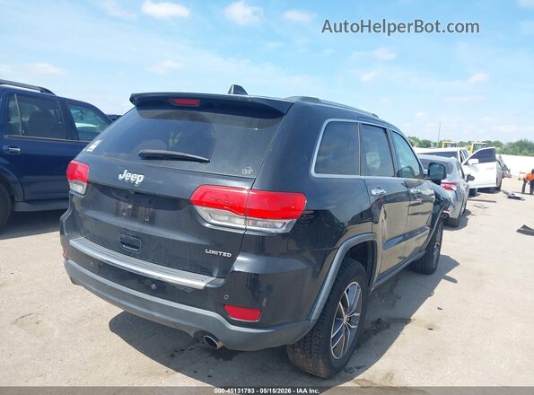 1C4RJEBG8HC674788 2017 JEEP GRAND CHEROKEE Black Trasero derecho
