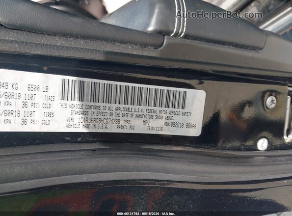 1C4RJEBG8HC674788 2017 JEEP GRAND CHEROKEE Black Vista del compartimento del motor
