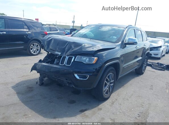 1C4RJEBG8HC674788 2017 JEEP GRAND CHEROKEE Black Vista tres cuartos delantera izquierda