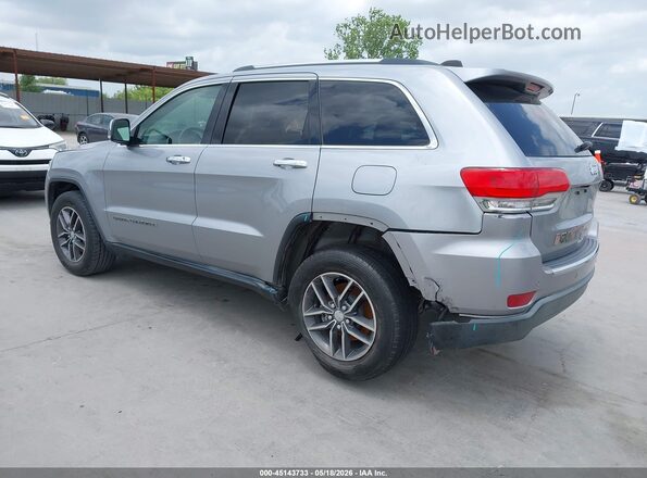 1C4RJEBG8HC892990 2017 JEEP GRAND CHEROKEE Silver Задня ліва чверть
