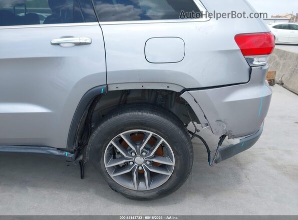 1C4RJEBG8HC892990 2017 JEEP GRAND CHEROKEE Silver Вид спереду