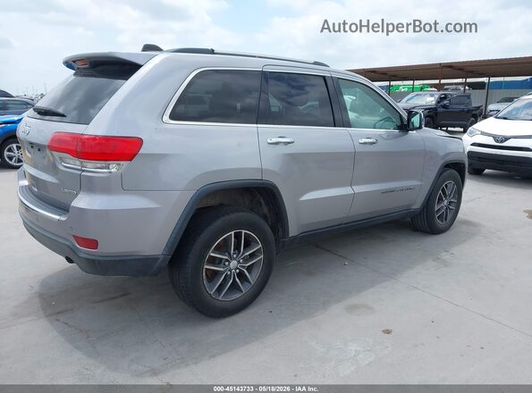 1C4RJEBG8HC892990 2017 JEEP GRAND CHEROKEE Silver Задня права чверть