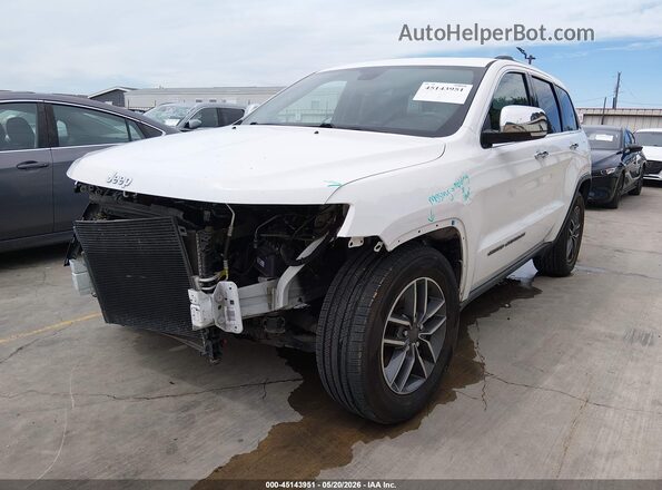 1C4RJEBG8LC128226 2020 JEEP GRAND CHEROKEE White Vista tres cuartos delantera izquierda
