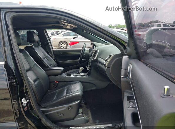 1C4RJEBG9JC260778 2018 JEEP GRAND CHEROKEE Black Front interior view