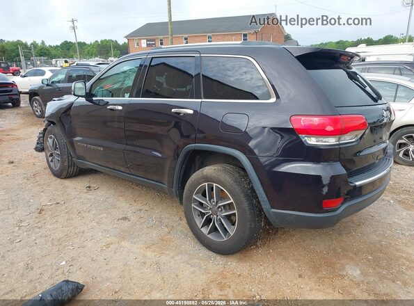 1C4RJEBG9KC530495 2019 JEEP GRAND CHEROKEE Dark Blue უკანა მარცხენა