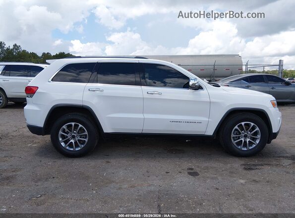 1C4RJEBGXGC352247 2016 JEEP GRAND CHEROKEE Белый Вид задней части салона