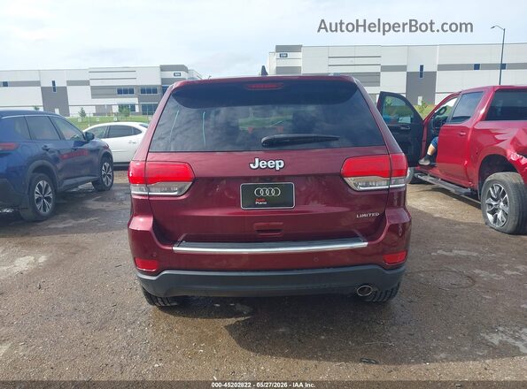 1C4RJEBGXHC628525 2017 JEEP GRAND CHEROKEE Red 
