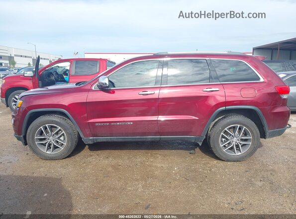 1C4RJEBGXHC628525 2017 JEEP GRAND CHEROKEE Red Սալոնի 360 աստիճան տեսք