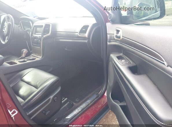 1C4RJEBGXHC628525 2017 JEEP GRAND CHEROKEE Red Սալոնի դիմացի տեսք