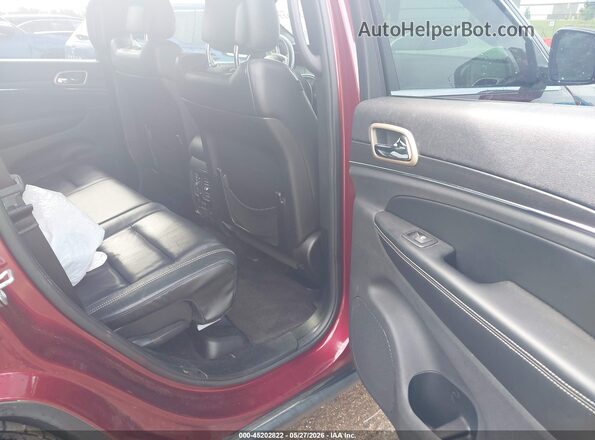 1C4RJEBGXHC628525 2017 JEEP GRAND CHEROKEE Red VIN կոդի պիտակի տեսք
